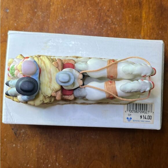 Disney Colonial Village Geo Z Lefton 1987 haywagon horse drawn carriage w/ box - Picture 3 of 9